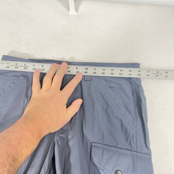 Duluth Trading Co Nylon Cargo Pant 32W 30L Blue 18261 Armachillo Cooling Cargo - Picture 7 of 12